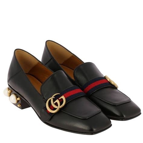 women gucci shoes black|neiman marcus women's Gucci loafers.